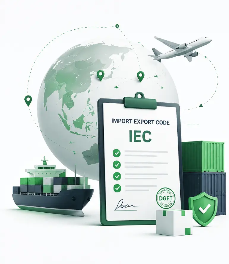 Import Export Code Registration