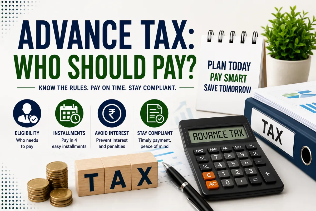 Advance Tax: Who Should Pay? A Complete Guide for Taxpayers