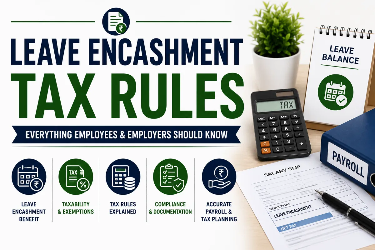 Leave Encashment Tax Rules: Everything Employees and Employers Should Know