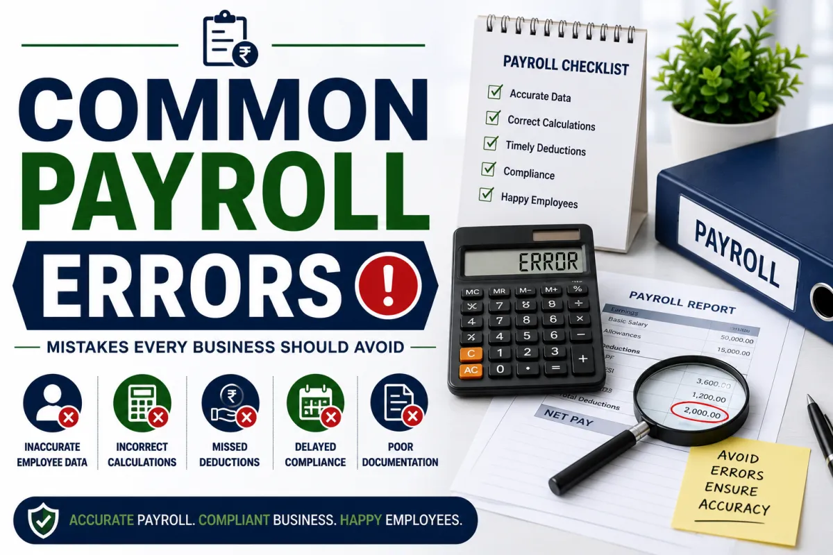Common Payroll Errors: Mistakes Every Business Should Avoid