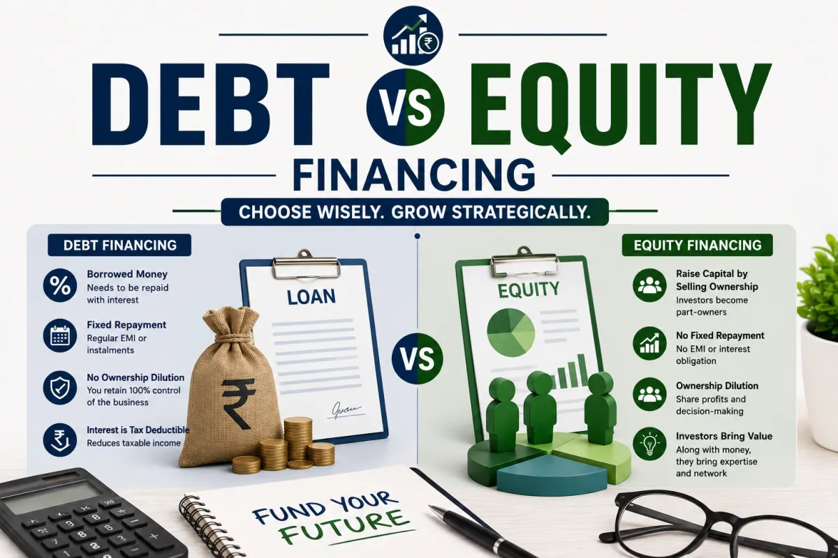 Debt vs Equity Financing: Which Funding Option Is Right for Your Business?