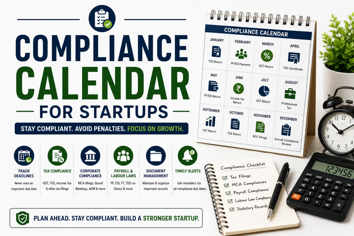 Compliance Calendar for Startups: Essential Deadlines Every New Business Should Track