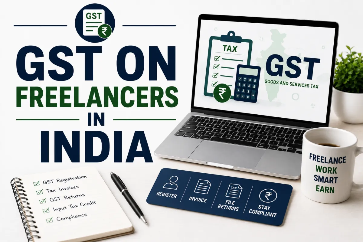 GST on Freelancers in India: A Complete Guide to Registration, Compliance, and GST Returns