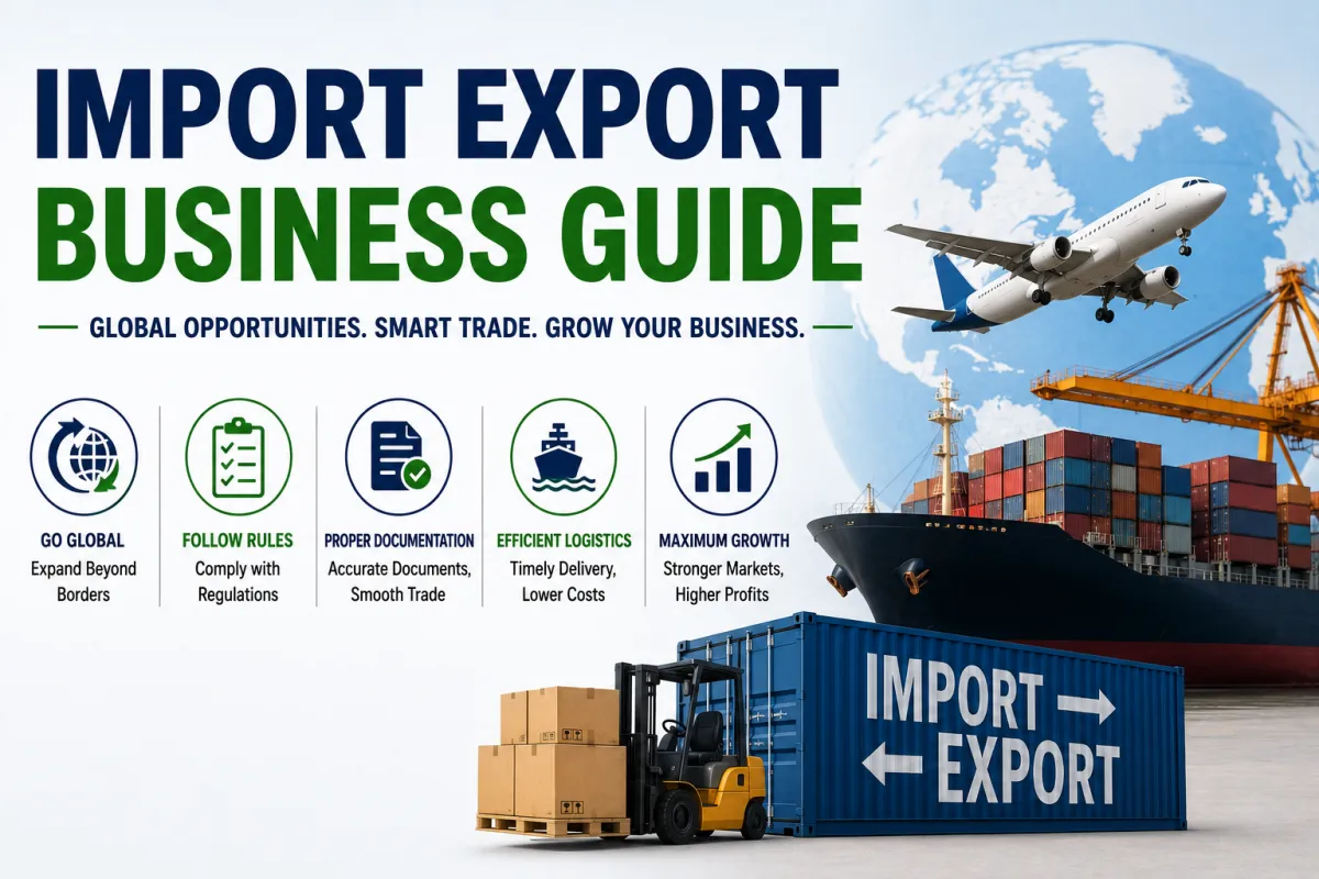 Import Export Business Guide: Complete Step-by-Step Guide to Starting an International Trade Business in India
