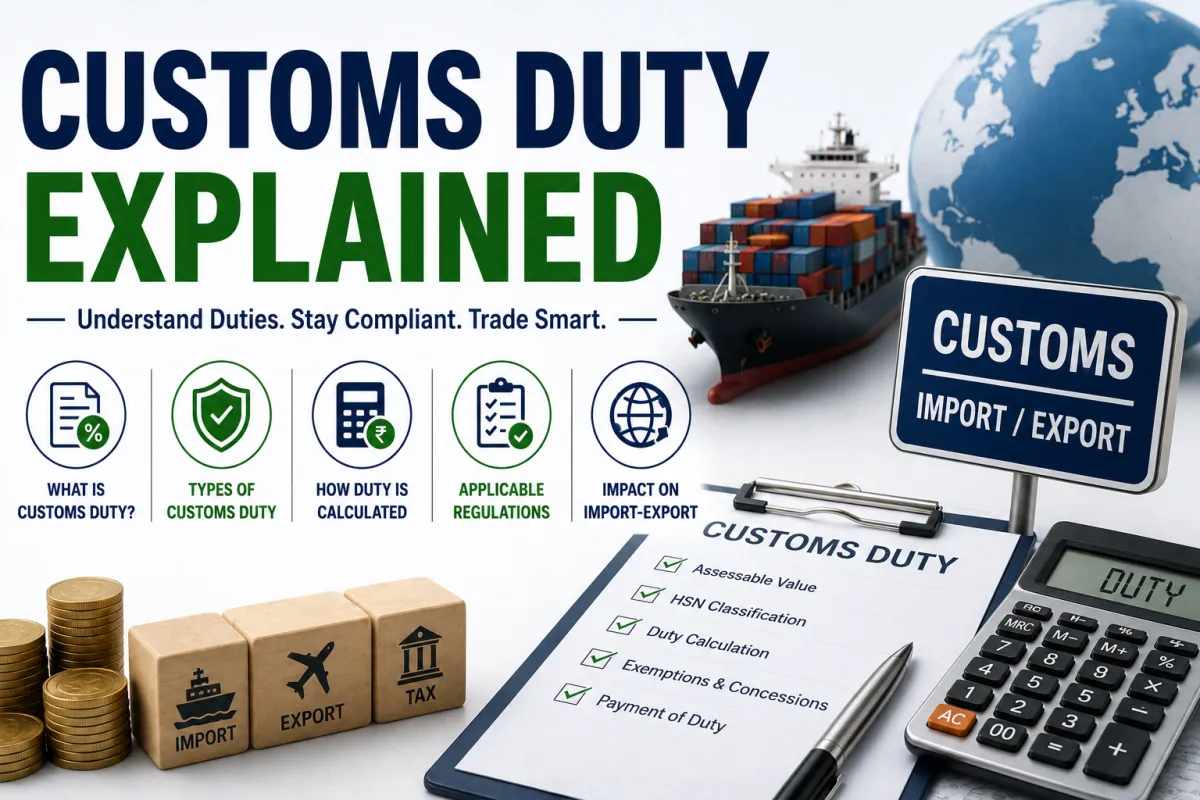 Customs Duty Explained: A Complete Guide to Import Duties, Compliance, and International Trade in India