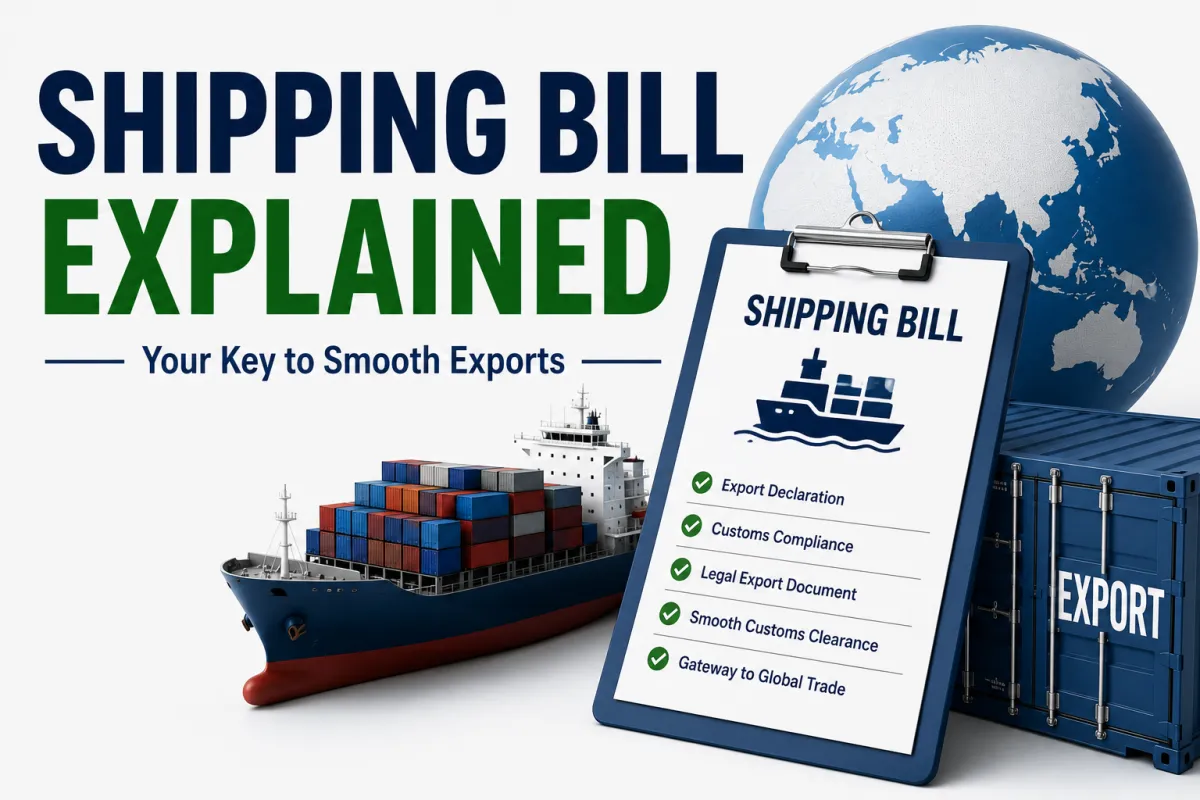 Shipping Bill Explained: Complete Guide to India’s Most Important Export Document