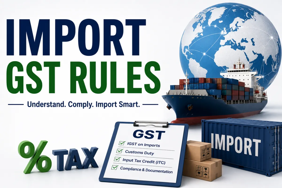 Import GST Rules: Complete Guide to GST on Imported Goods and Services in India