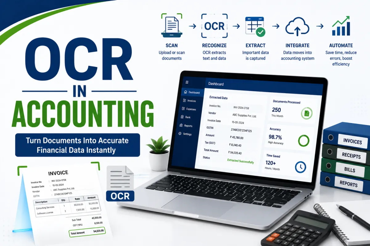 OCR in Accounting: How Optical Character Recognition is Revolutionizing Financial Data Management
