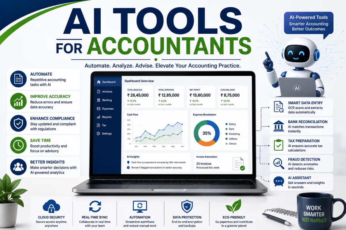 AI Tools for Accountants: How Artificial Intelligence is Transforming Modern Accounting Professionals