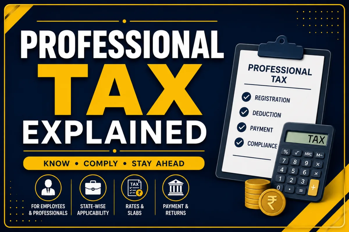 Professional Tax Explained: A Complete Guide for Employees & Businesses in 2026